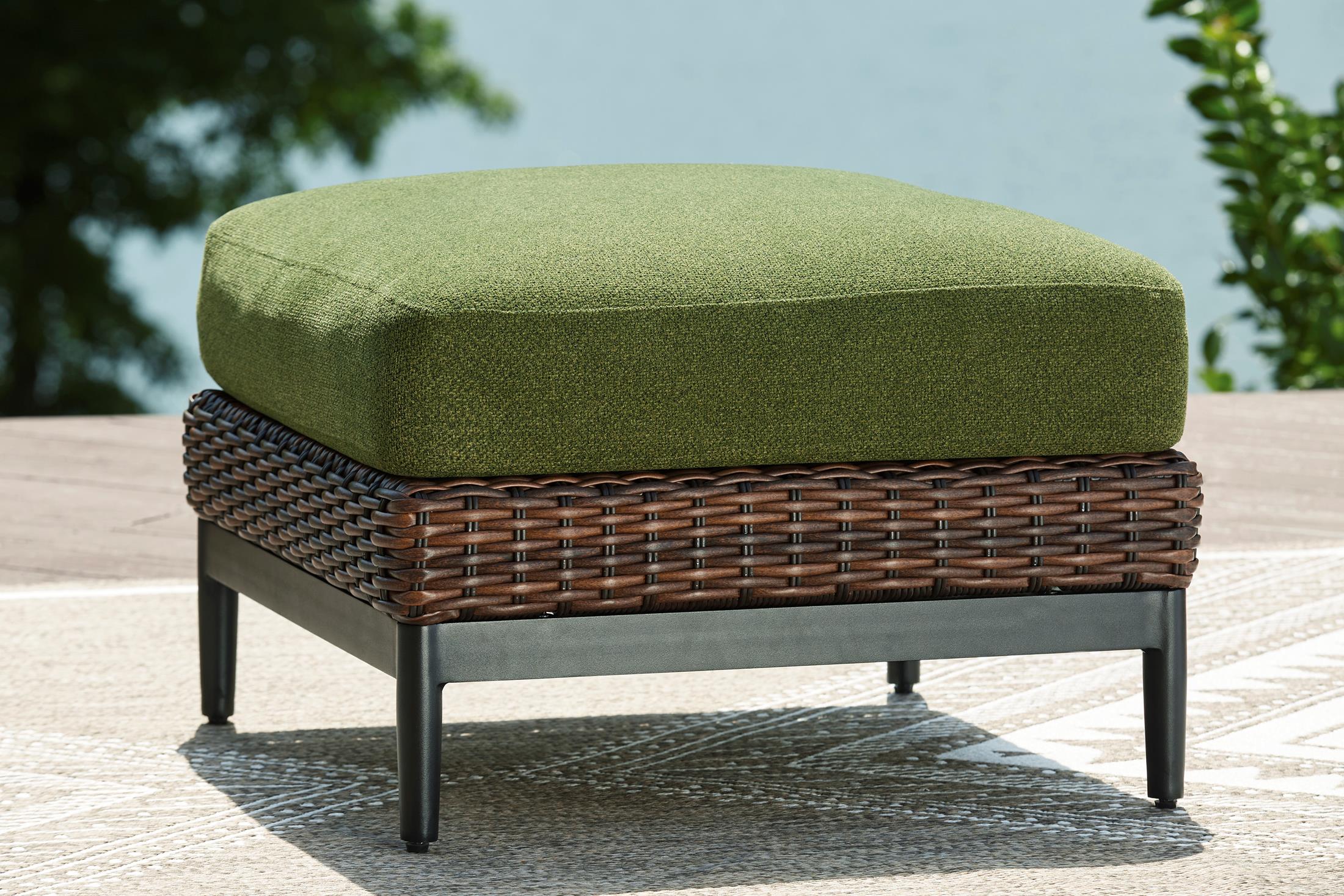 Ashley Horizon Hall Outdoor Patio Ottoman