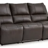 Boxmere Leather Power Reclining Sofa