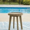 Ashley Bradstreet Bay Outdoor Patio  Round End Table