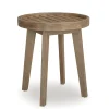 Ashley Bradstreet Bay Outdoor Patio  Round End Table