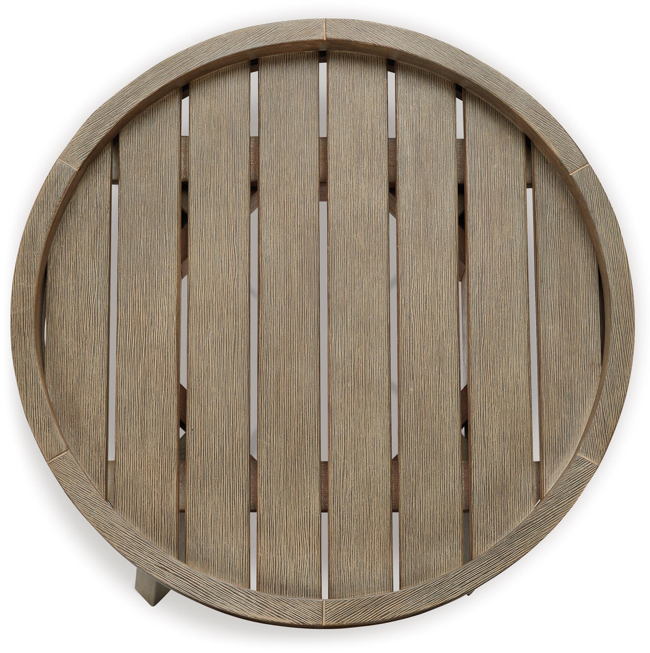 Ashley Bradstreet Bay Outdoor Patio  Round End Table