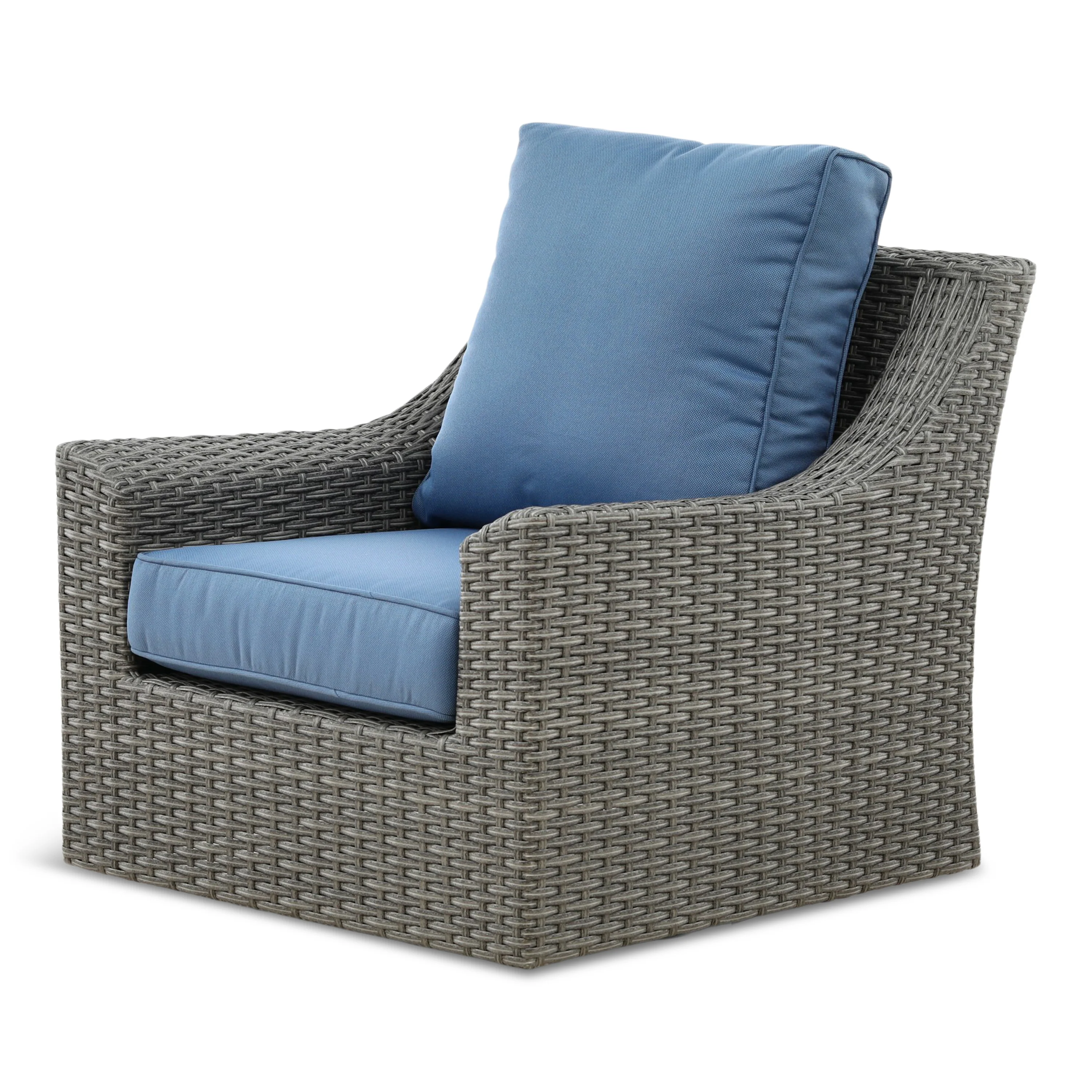 Lakton Outdoor Patio Swivel Lounge Chair