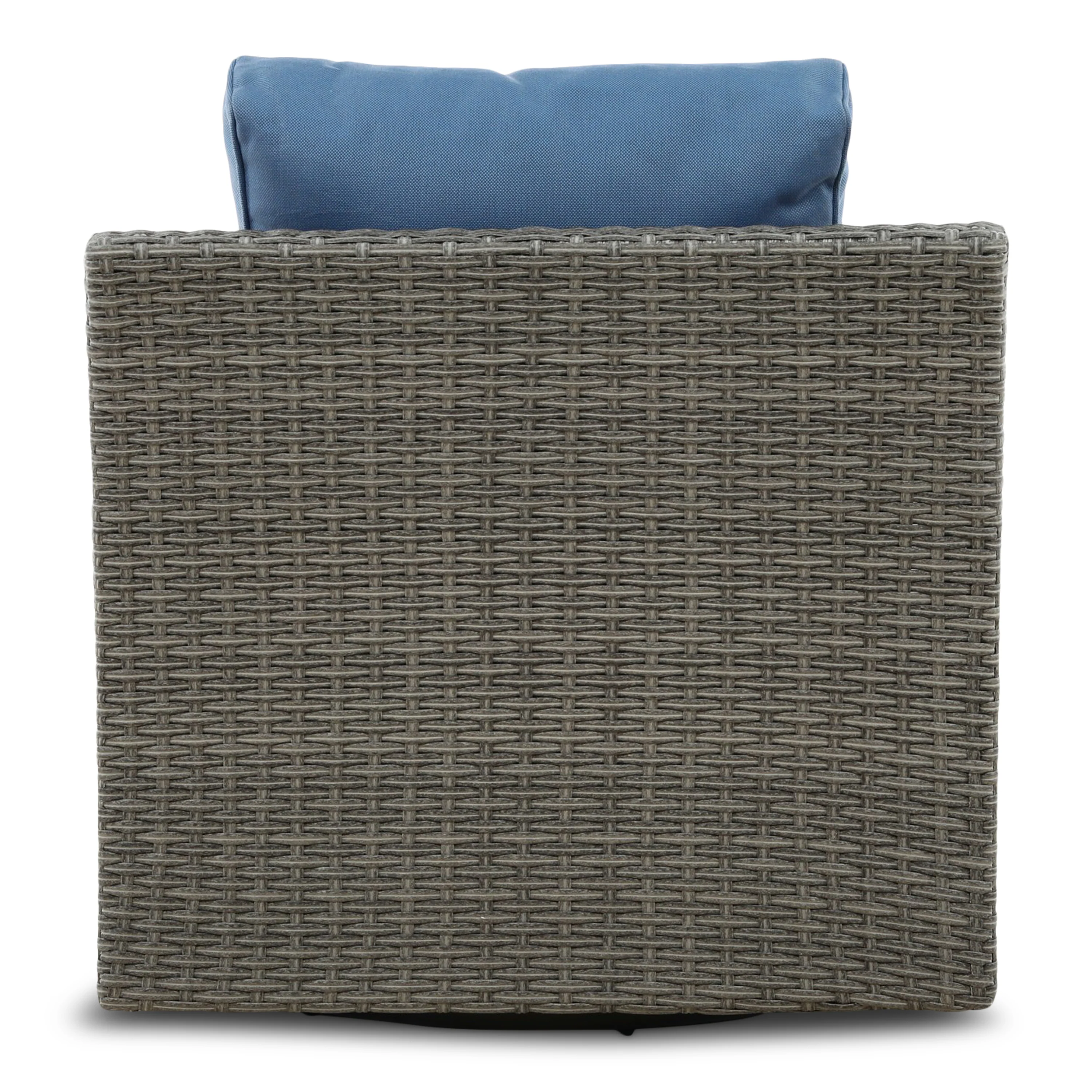 Lakton Outdoor Patio Swivel Lounge Chair