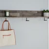 Neilsville Wall Mounted Coat Rack with Shelf and 3 Hooks