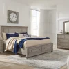 Lettner Queen Panel Bed with 2 Storage Drawers