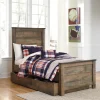 Trinell Twin Panel Bed with 2 Storage Drawers