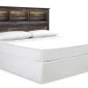 Drystan King/California King Bookcase Headboard