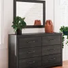 Delmorta Dresser and Mirror