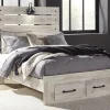 Cambeck Full Panel Bed with 2 Storage Drawers