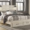 Cambeck King Panel Bed with 2 Storage Drawers