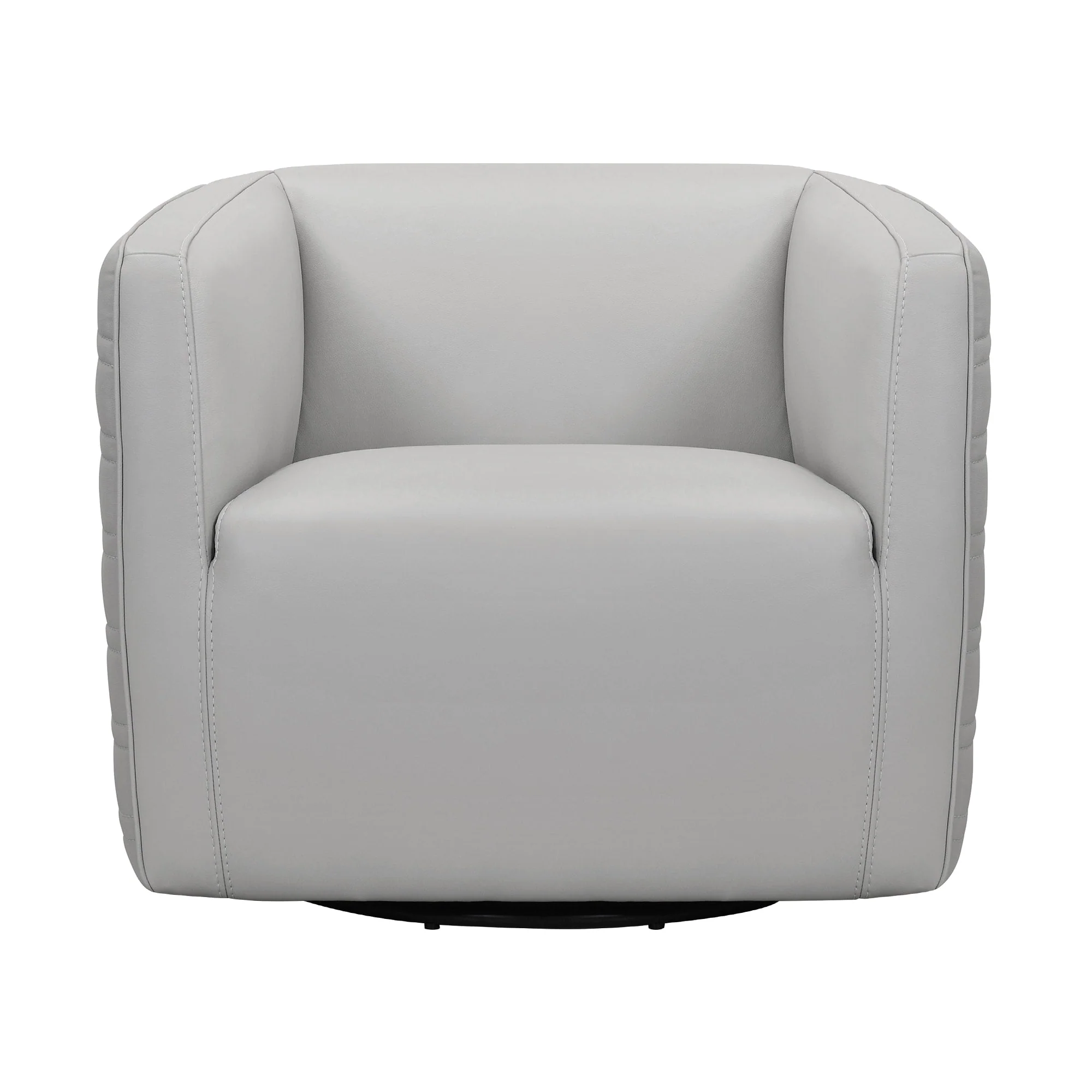 Melanie Leather Swivel Chair