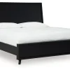 Danziar King Panel Bed with Framed Panel Footboard