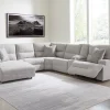 Acklen Place Left-Facing 6-Piece Power Reclining Sectional with Chaise