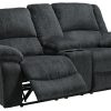 Draycoll Power Reclining Loveseat with Console