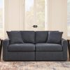 Ashley Modmax 2-Piece Modular Next-Gen Nuvella™ Performance Fabric Loveseat