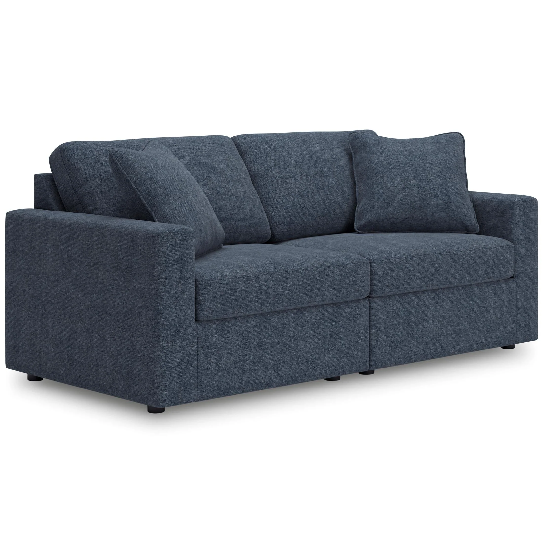 Ashley Modmax 2-Piece Modular Next-Gen Nuvella™ Performance Fabric Loveseat