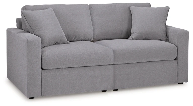 Ashley Modmax 2-Piece Modular Next-Gen Nuvella™ Performance Fabric Loveseat
