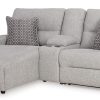 Acklen Place Left Facing 3-Piece Power Reclining Sectional Sofa with Chaise