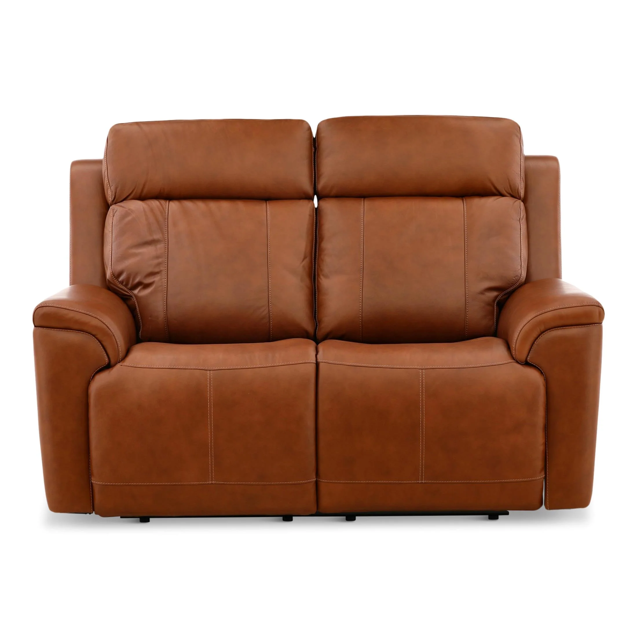 Flexsteel Adrian Leather Power Reclining Loveseat