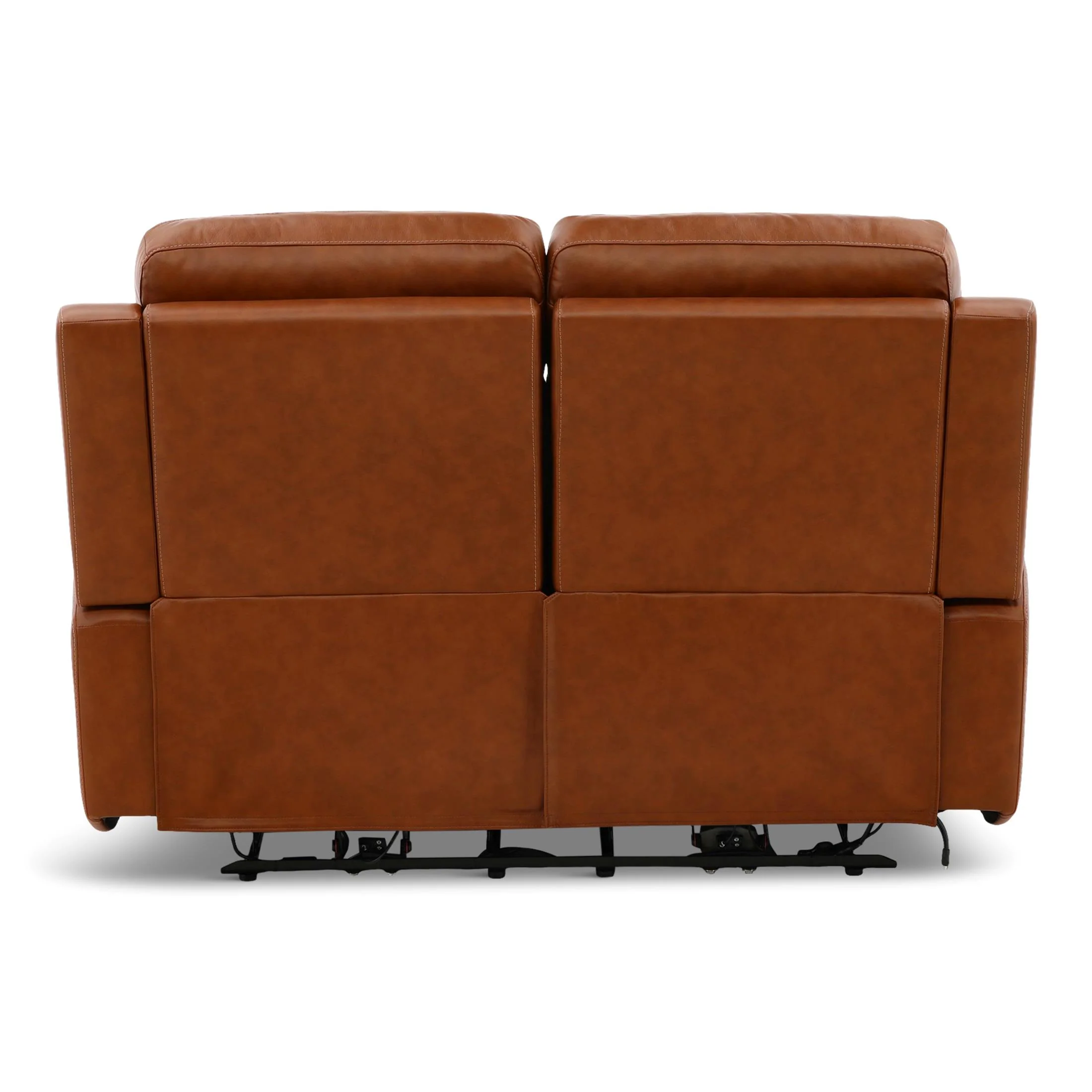 Flexsteel Adrian Leather Power Reclining Loveseat
