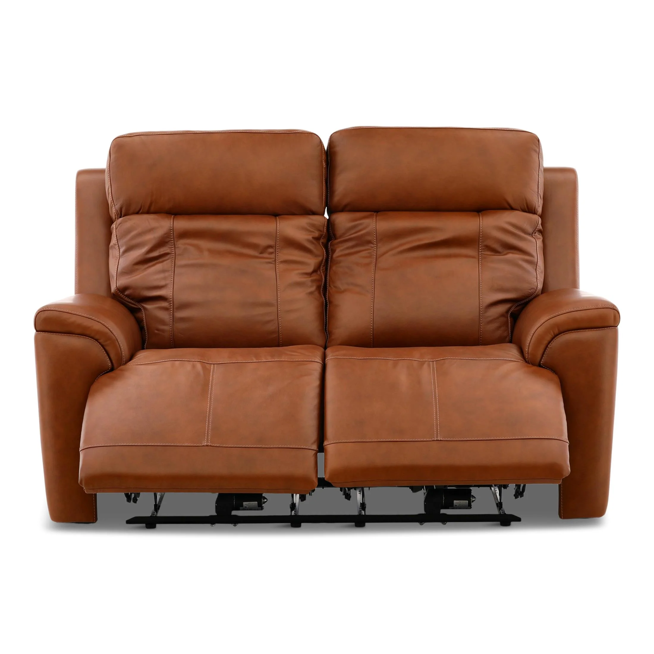 Flexsteel Adrian Leather Power Reclining Loveseat
