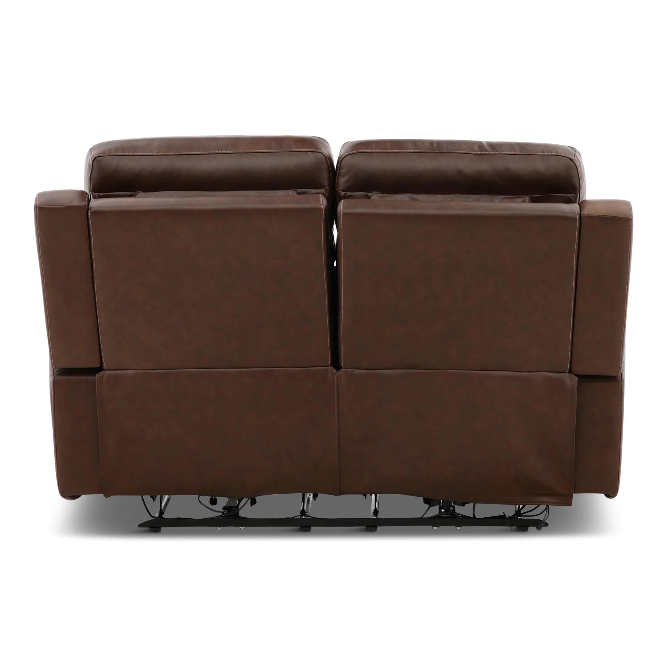 Flexsteel Adrian Leather Power Reclining Loveseat