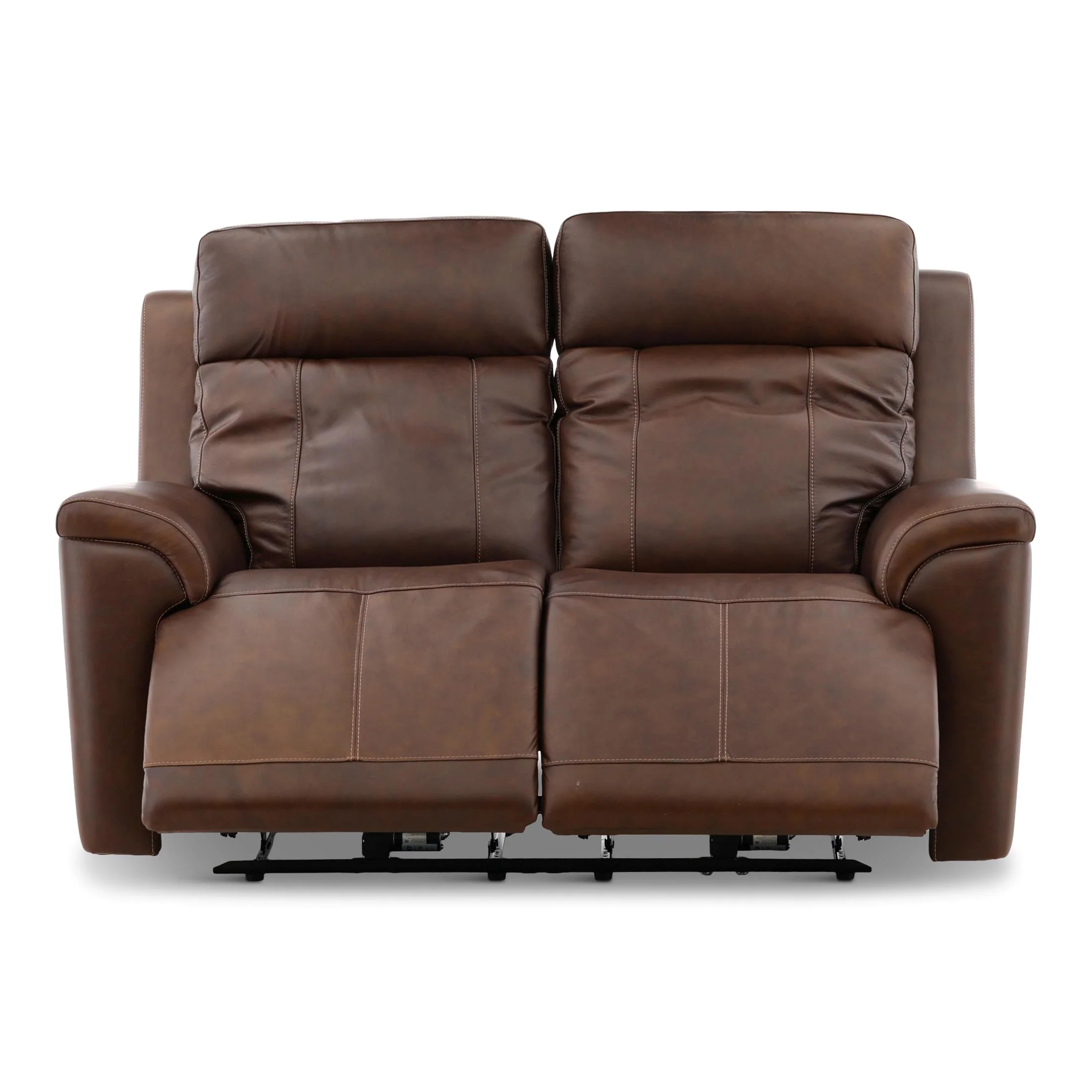 Flexsteel Adrian Leather Power Reclining Loveseat