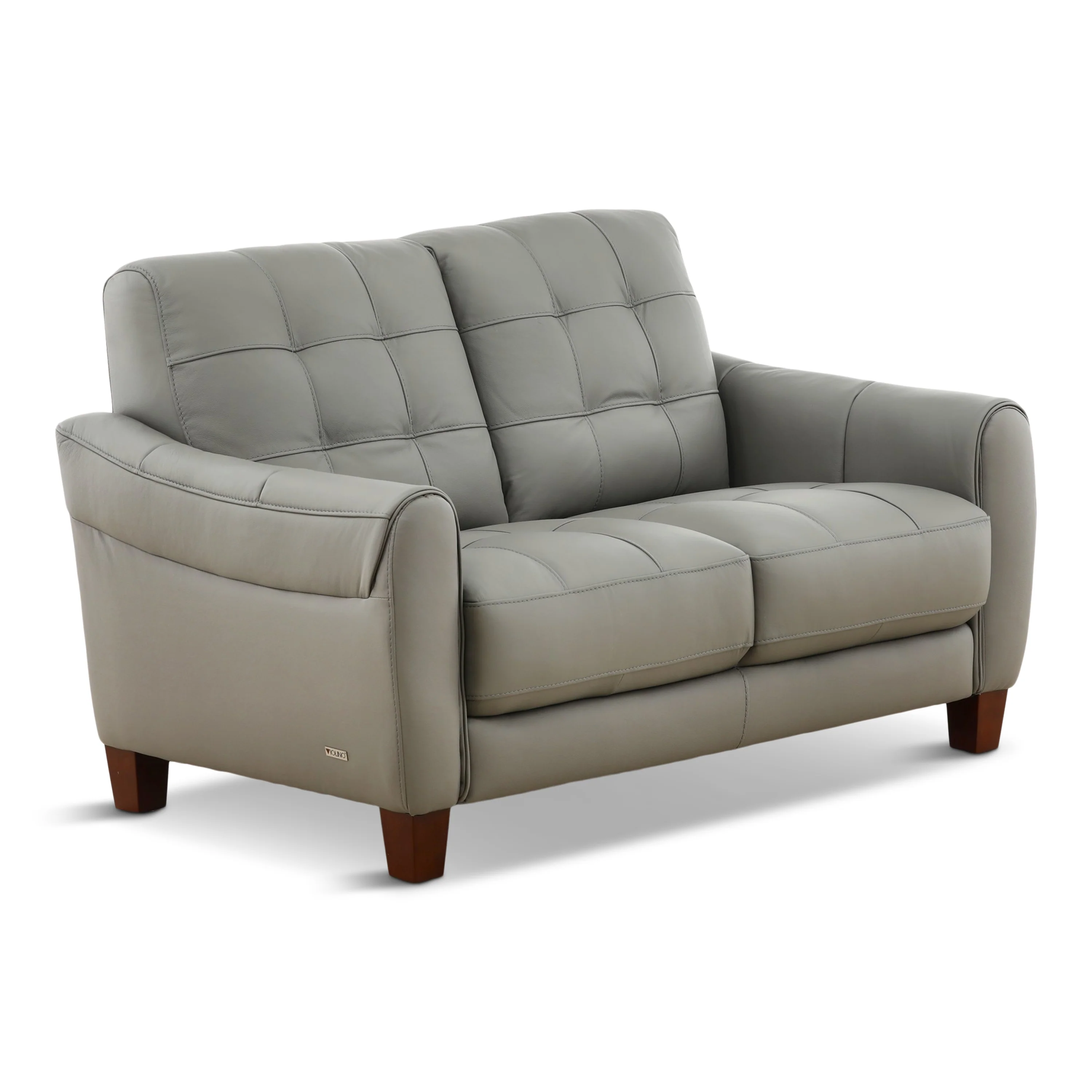 Fitzgerald Leather Loveseat