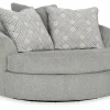 Casselbury Oversized Swivel Accent Chair