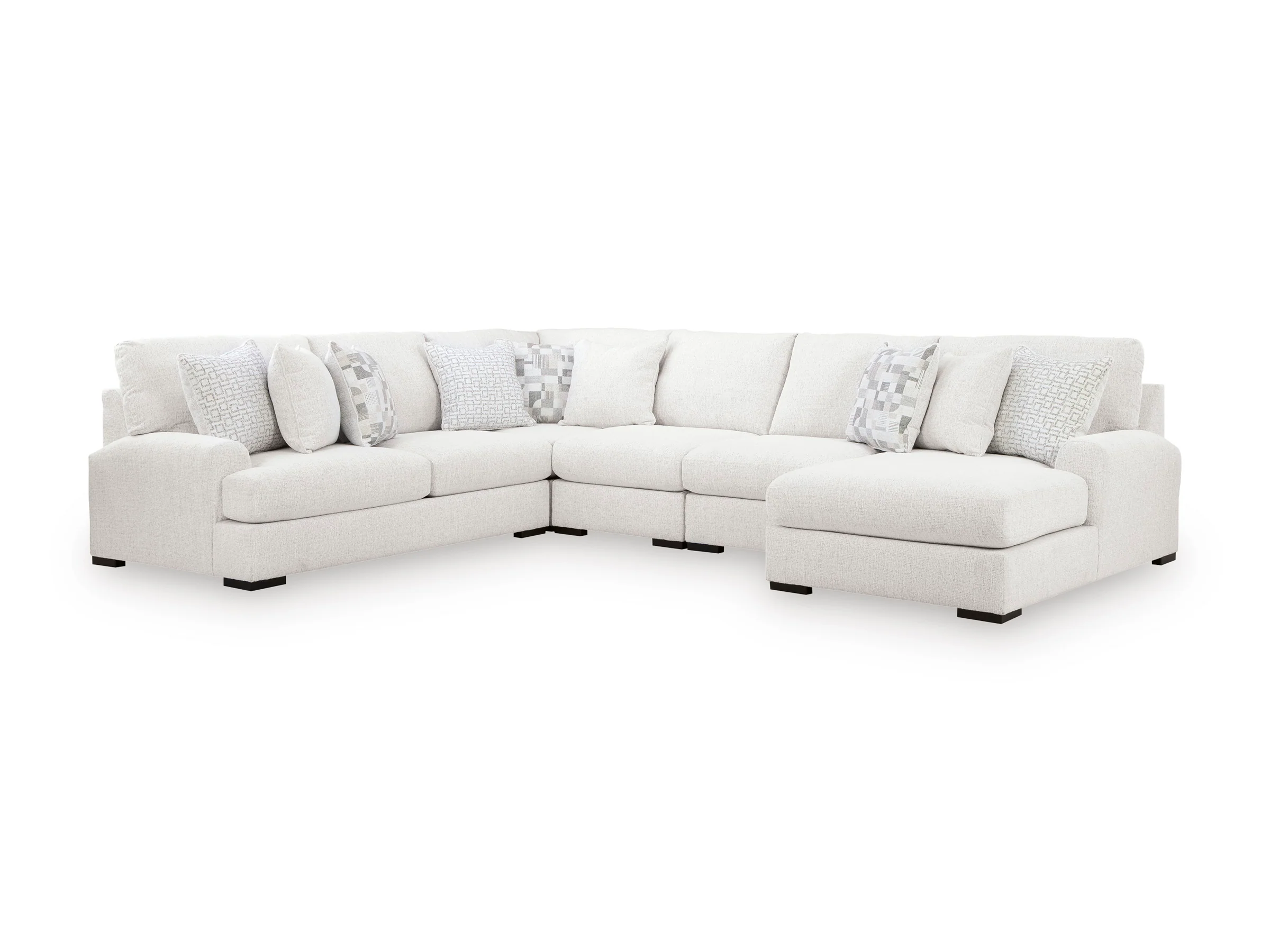 Ashley Wynncroft Manor 5-Piece Sectional with Chaise