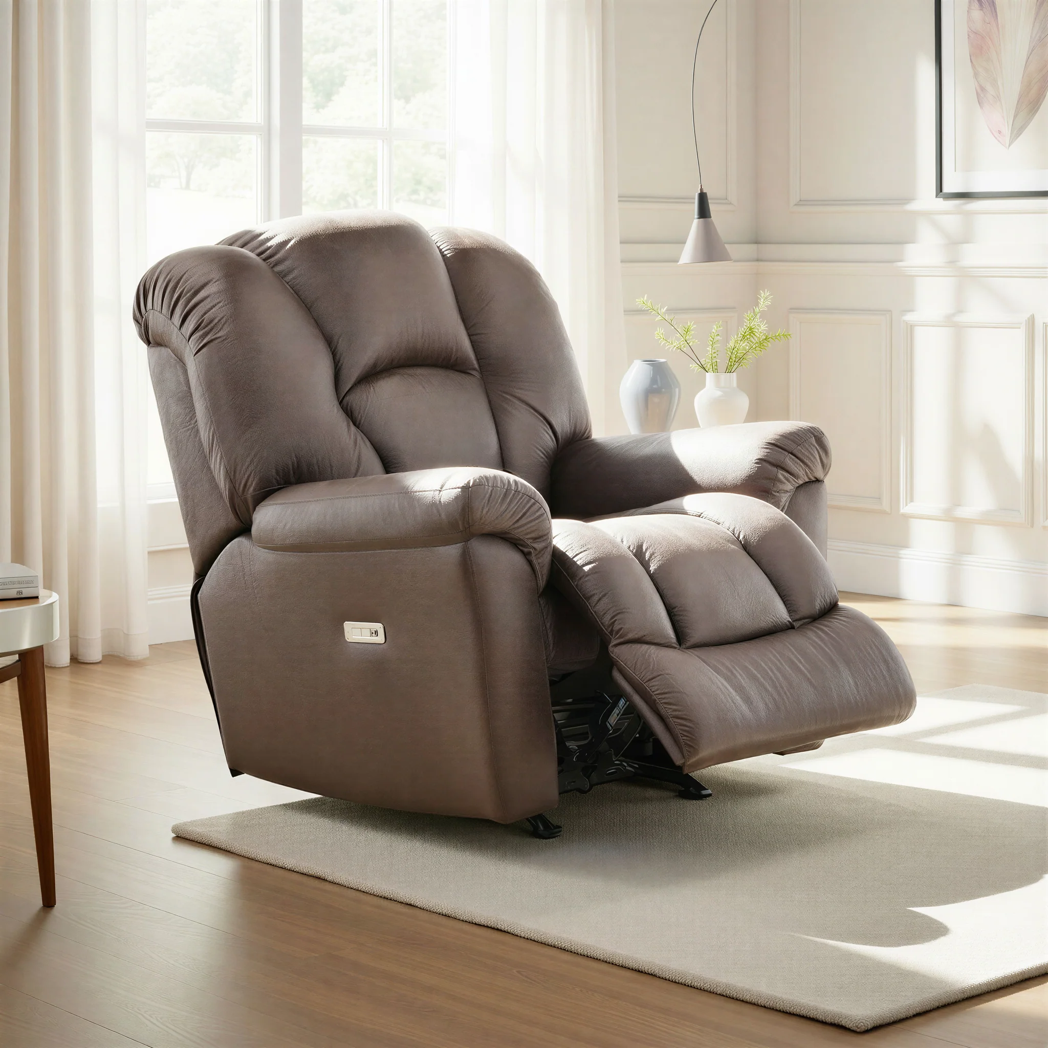 Jamie Power Rocker Recliner with Heat and Masage
