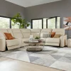 Newport 6-Piece Leather Power Reclining Sectional