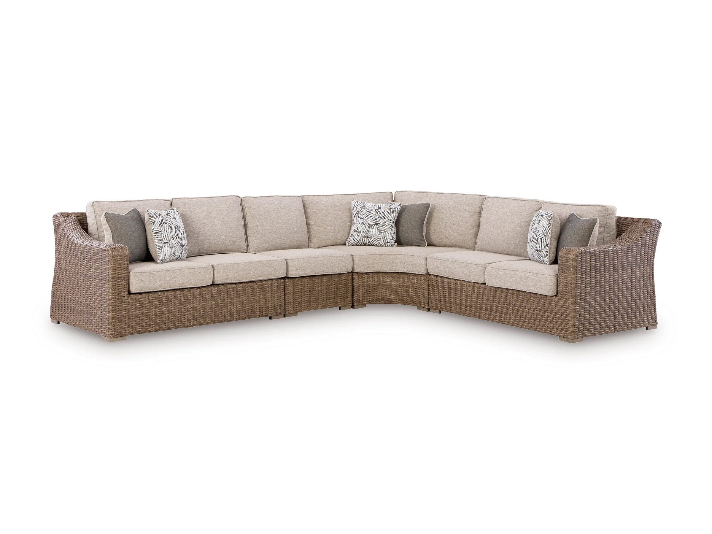 Ashley Revare Beach 5-Piece Outdoor Patio Sectional