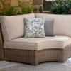 Ashley Revare Beach Outdoor Patio Curved Corner Chair w/Cushion