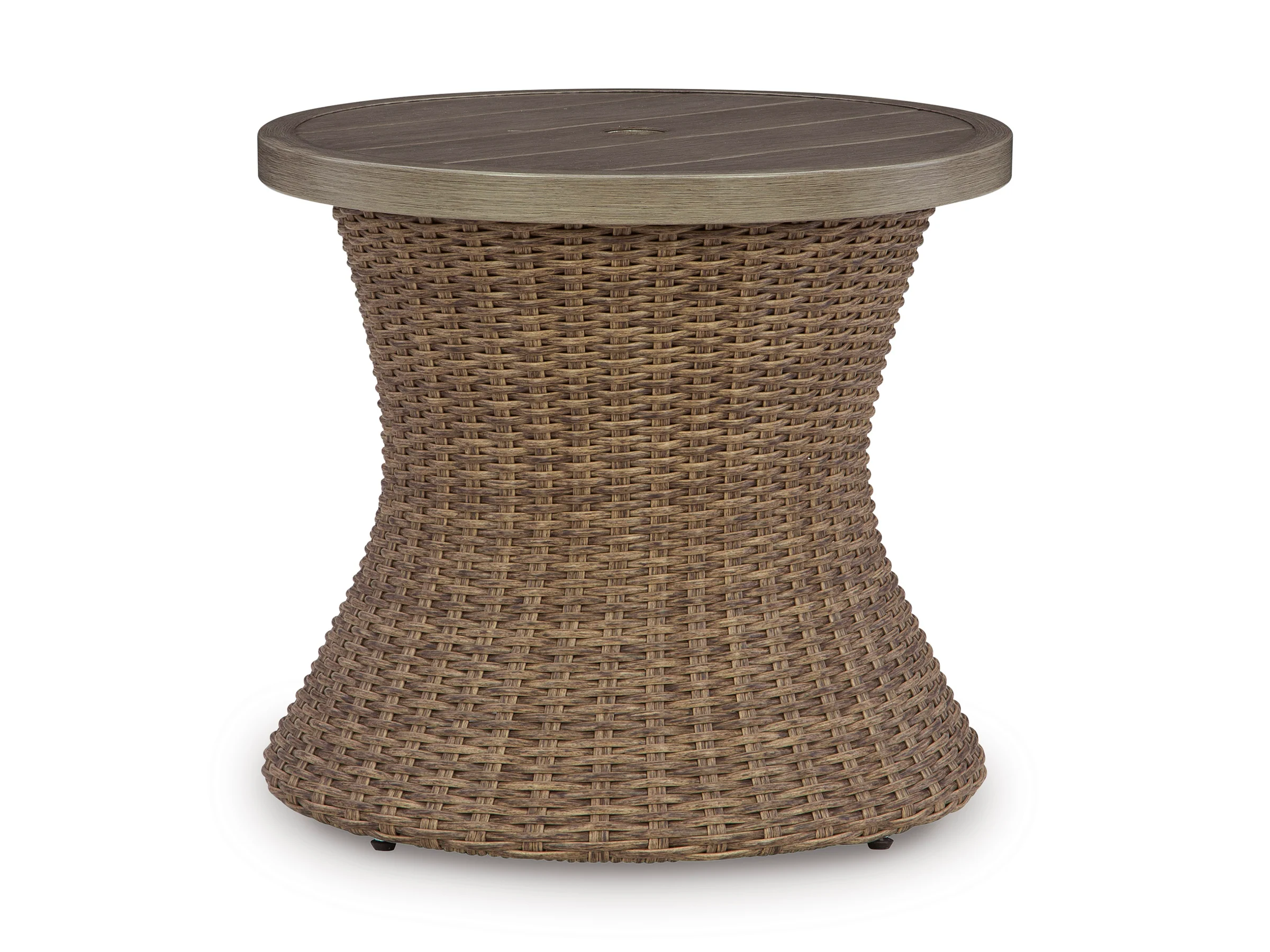 Ashley Revare Beach Outdoor Patio Round End Table