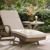 Revare Beach Chaise Lounge with Cushion