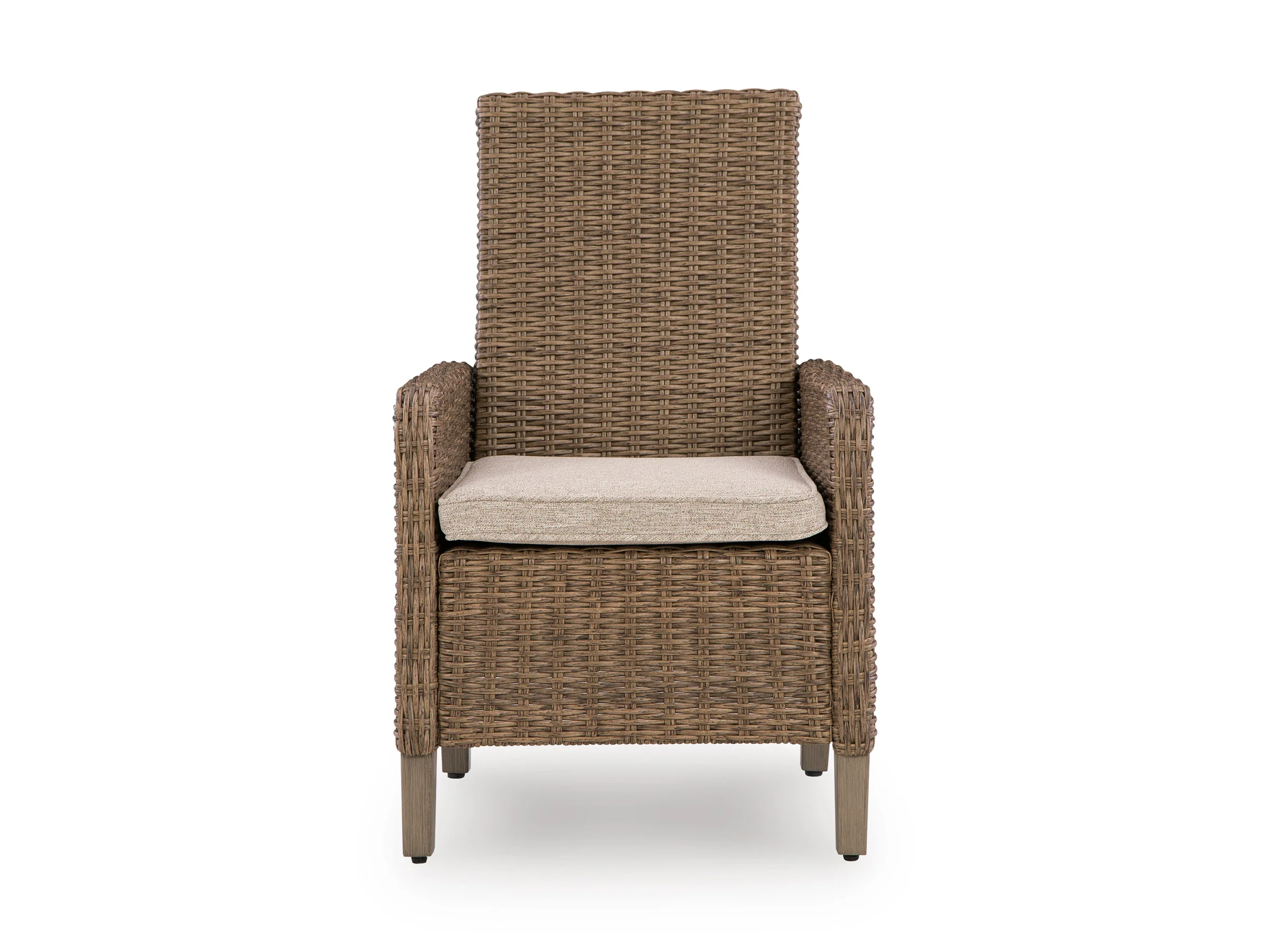 Ashley Revare Beach Outdoor Patio Arm Chair With Cushion (Set of 2)