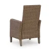 Ashley Revare Beach Outdoor Patio Arm Chair With Cushion (Set of 2)