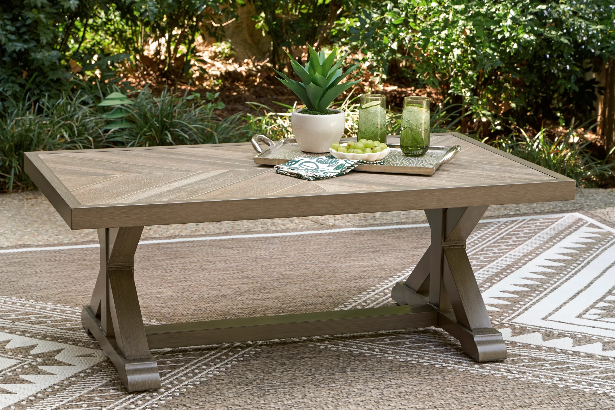 Revare Beach Rectangular Cocktail Table