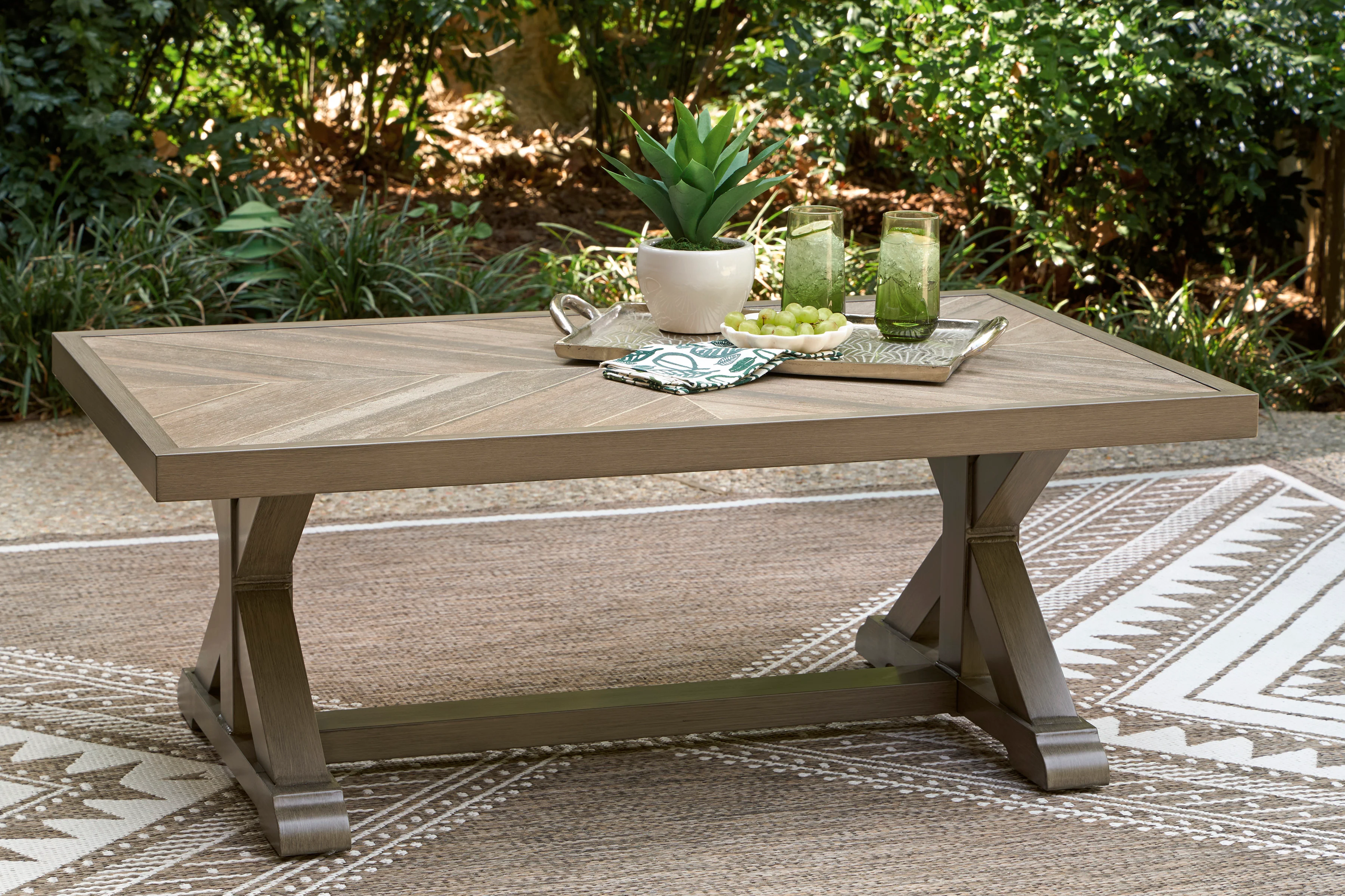 Revare Beach Rectangular Cocktail Table