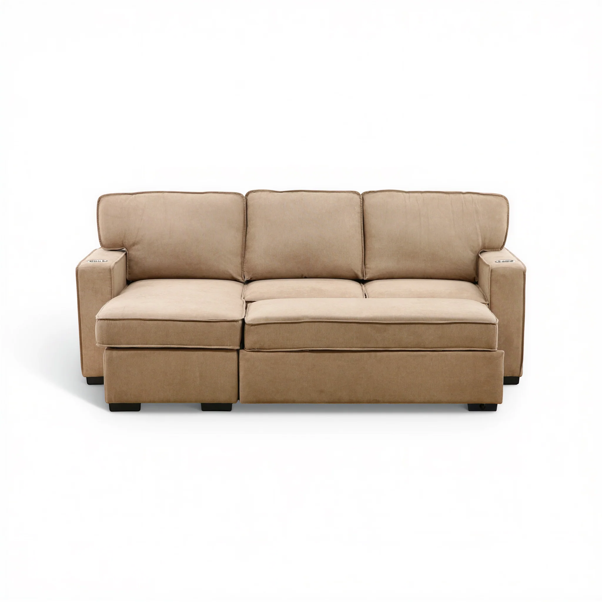 Finn 2-Piece Sofa Chaise with Pullout