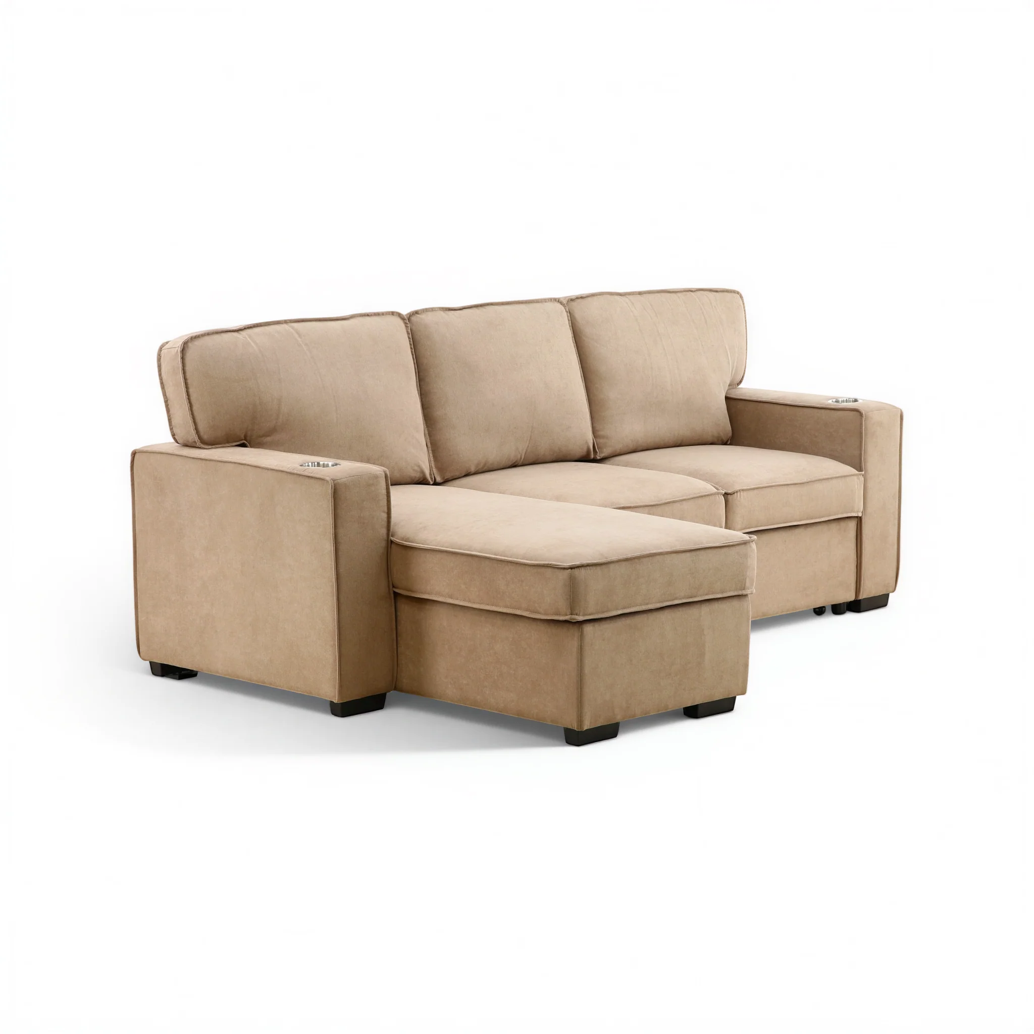 Finn 2-Piece Sofa Chaise with Pullout