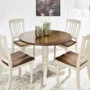 Mellintine Round Drop Leaf Dining Table