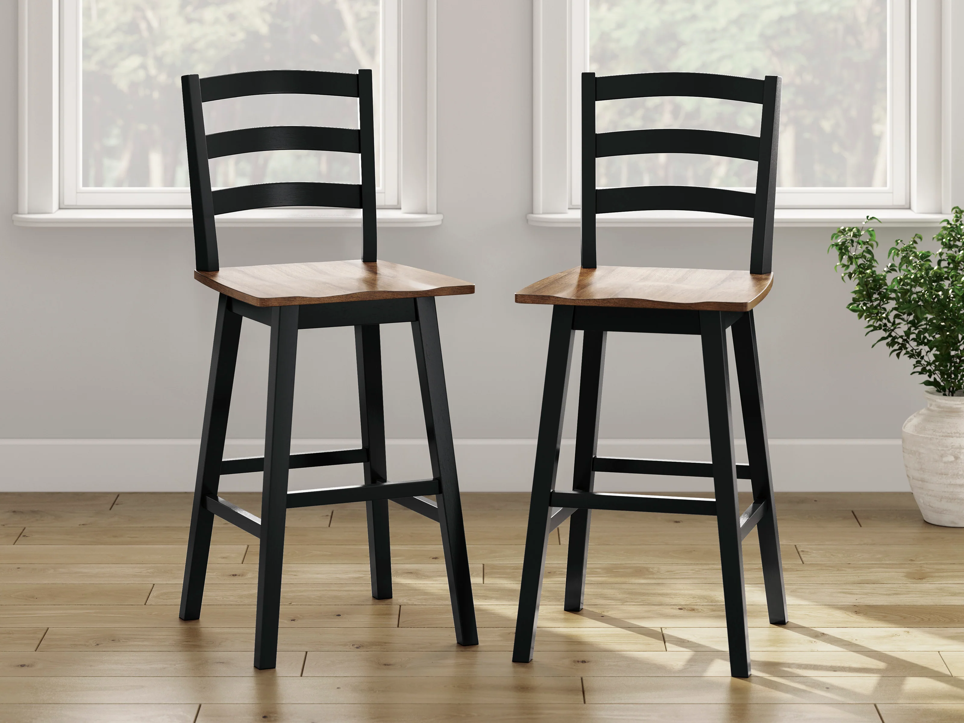 Wildenauer Bar Height Bar Stool (Set of 2)