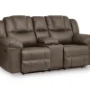 Knoxlee Reclining Console Loveseat