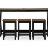 Wildenauer 4-Piece Counter Height Dining Set