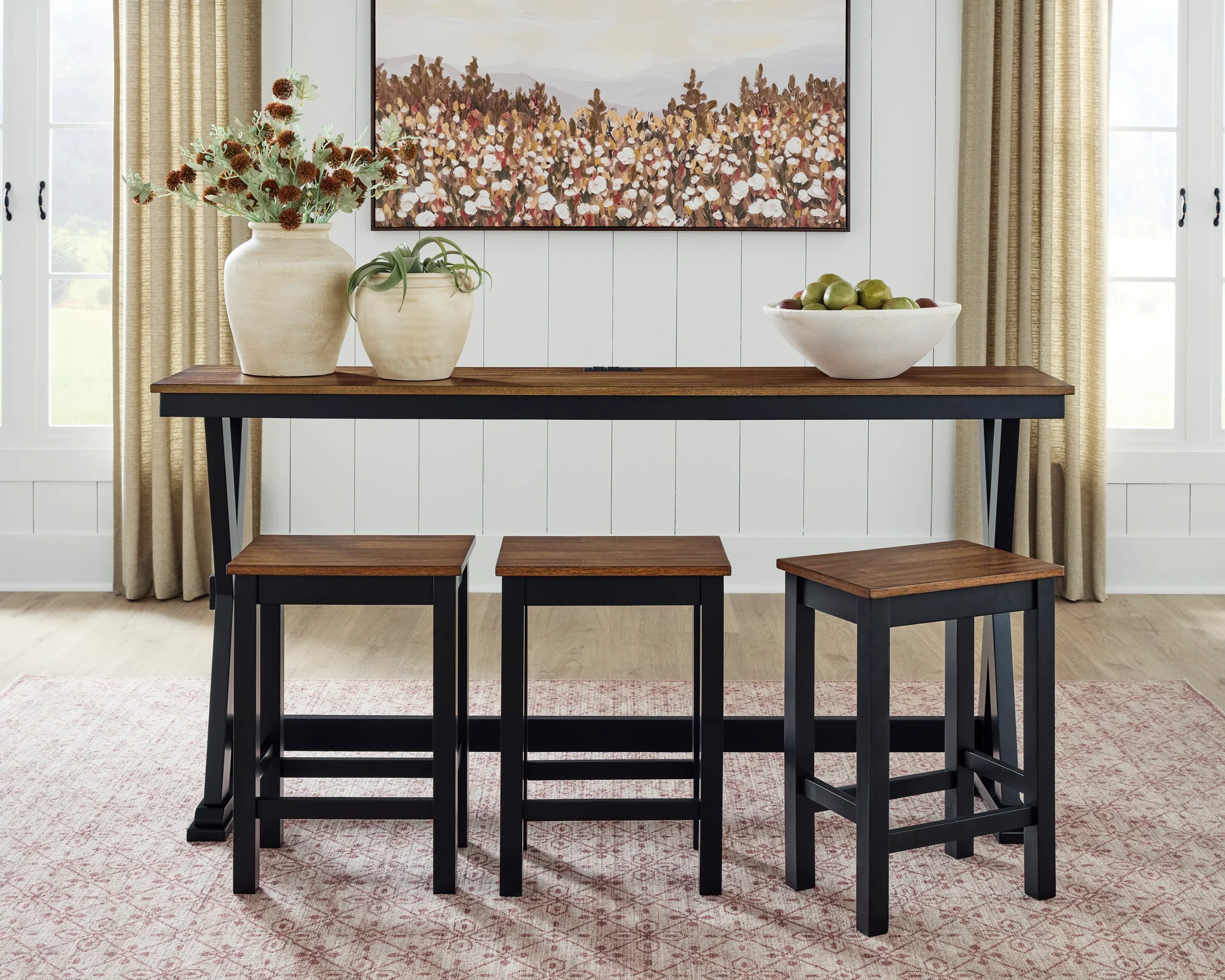 Wildenauer 4-Piece Counter Height Dining Set