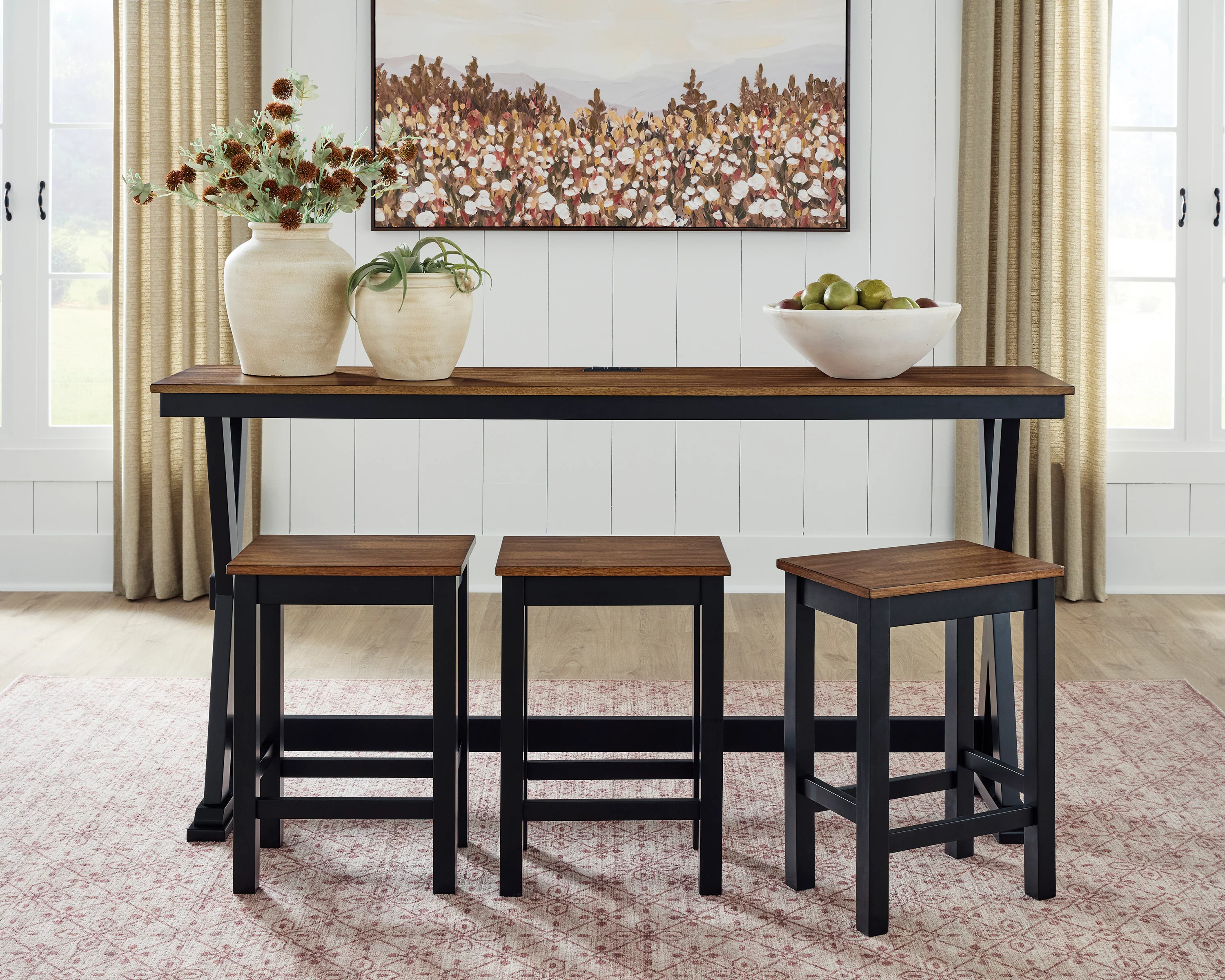 Wildenauer 4-Piece Counter Height Dining Set