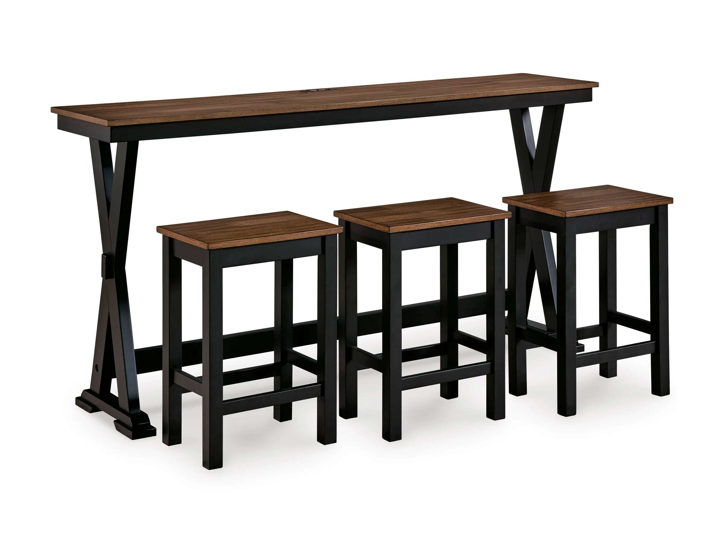 Wildenauer 4-Piece Counter Height Dining Set