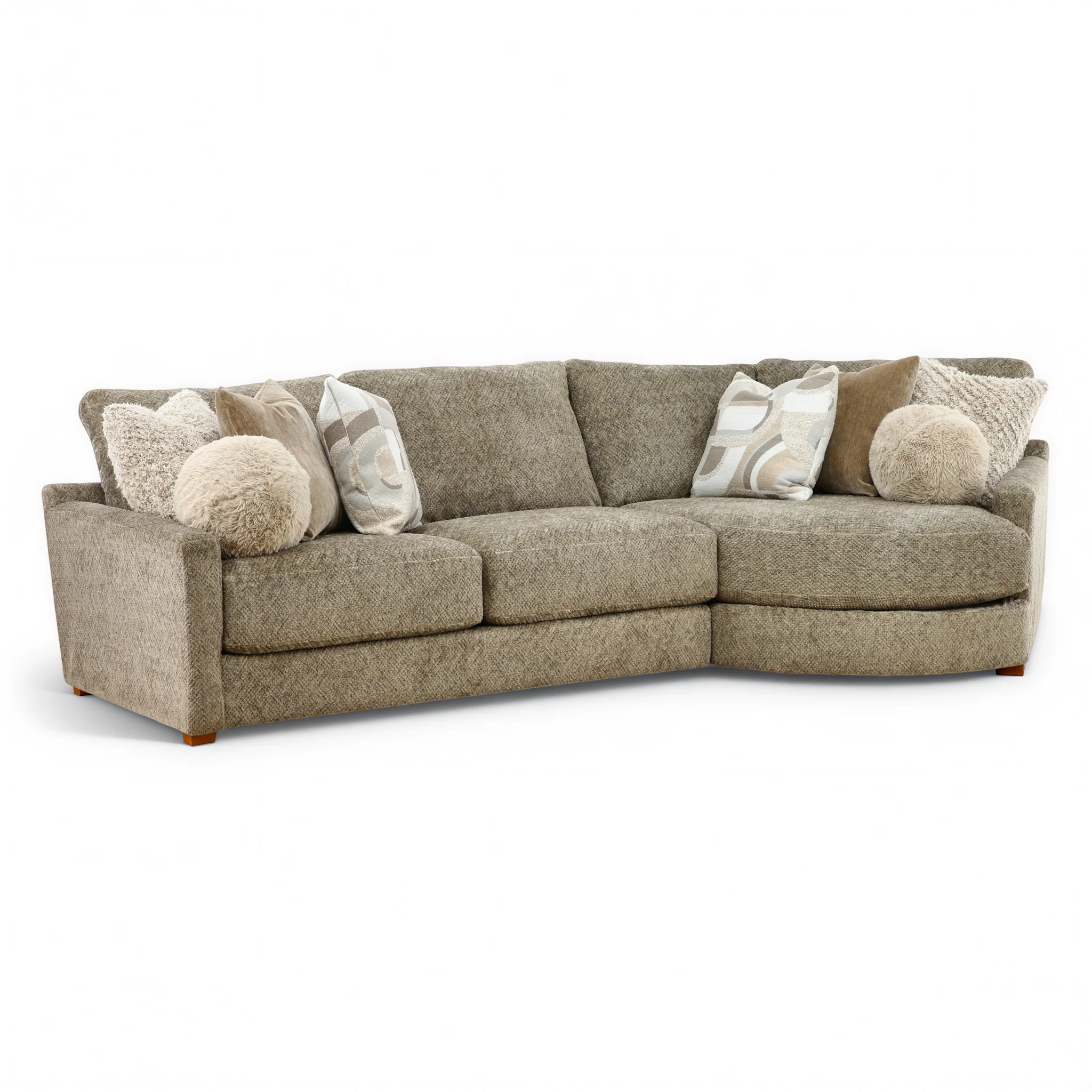 Warner 3-Piece Left-Facing Sofa Sectional